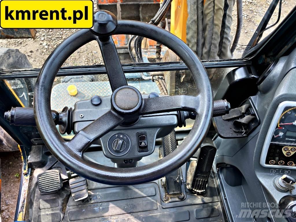 Hyundai Robex 55-9 A Pyöräkaivukoneet