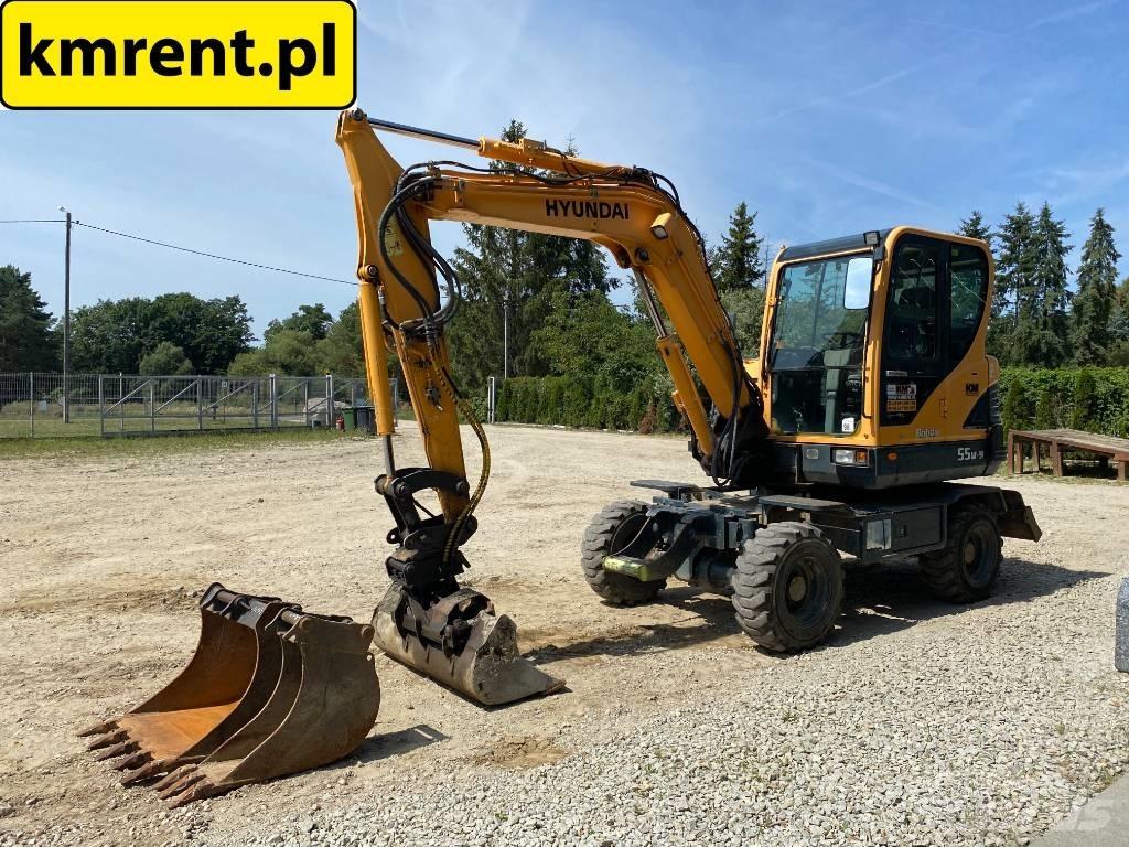 Hyundai Robex 55-9 A Pyöräkaivukoneet