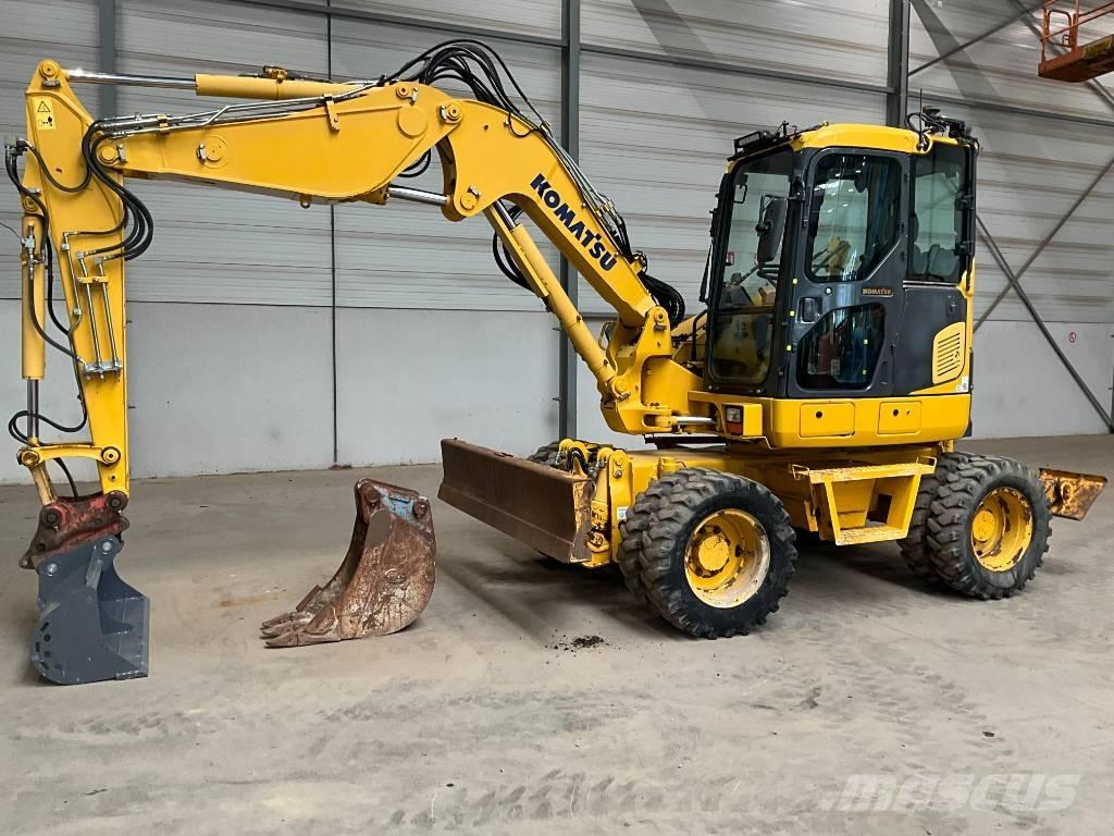 Komatsu PW 98 MR-8 Pyöräkaivukoneet