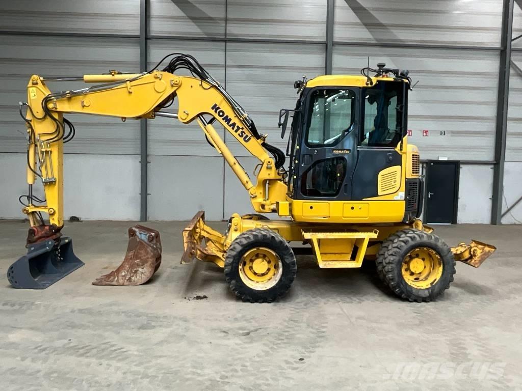 Komatsu PW 98 MR-8 Pyöräkaivukoneet