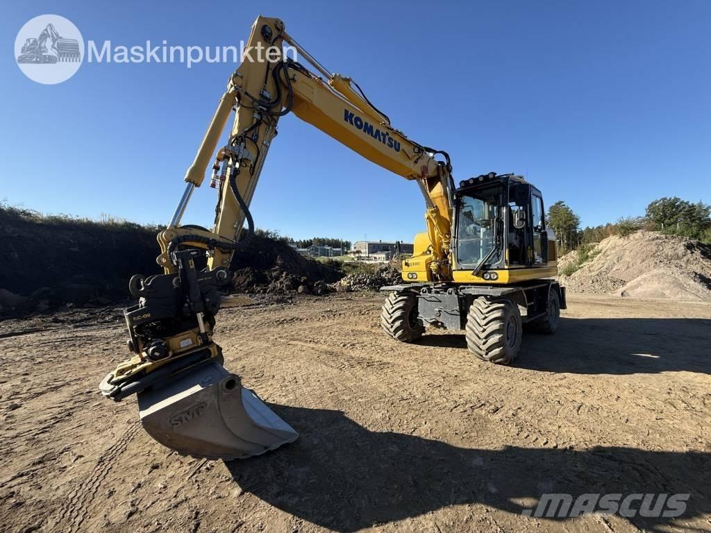 Komatsu PW 160 Pyöräkaivukoneet