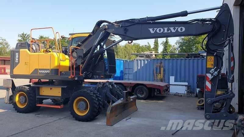 Volvo EW 160 E Pyöräkaivukoneet