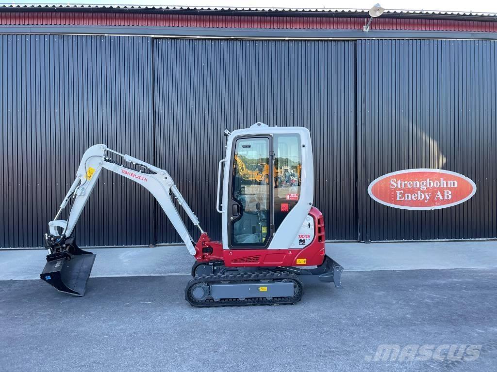 Takeuchi TB 216 Minikaivukoneet < 7t