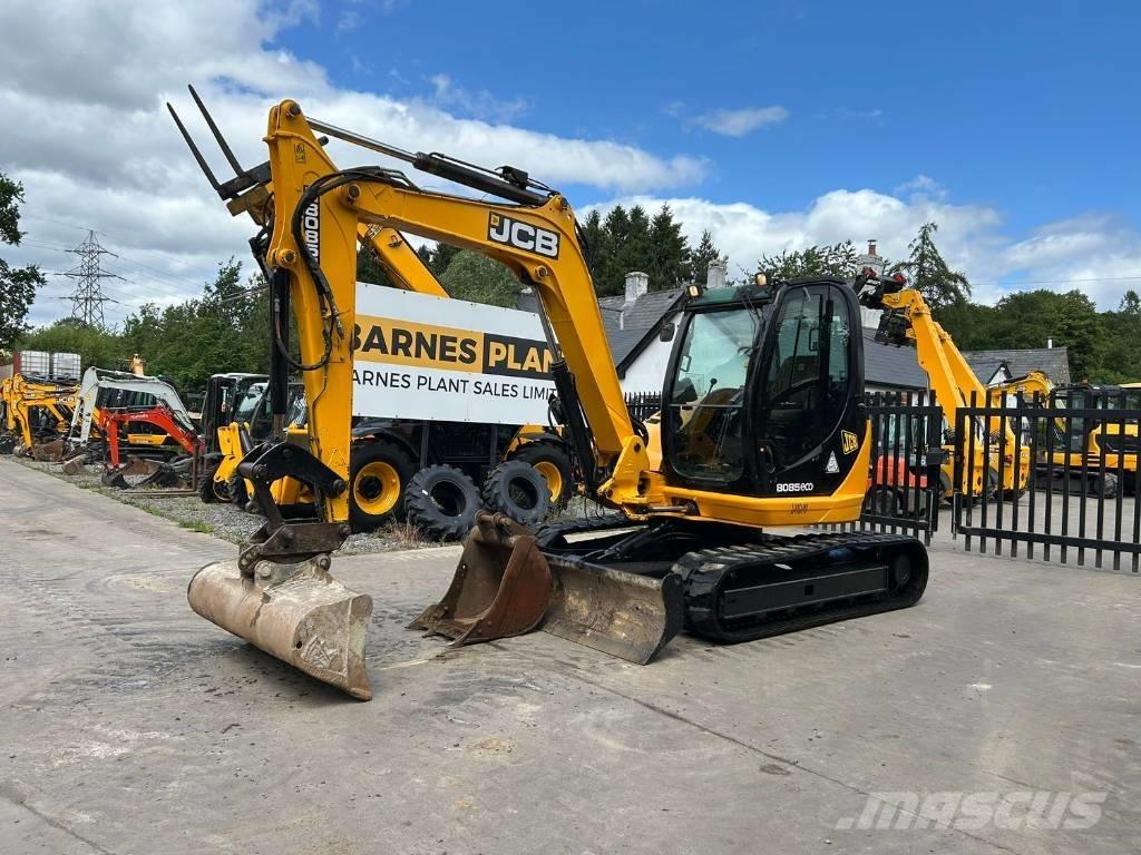 JCB 8085 ZTS Midikaivukoneet 7t - 12t