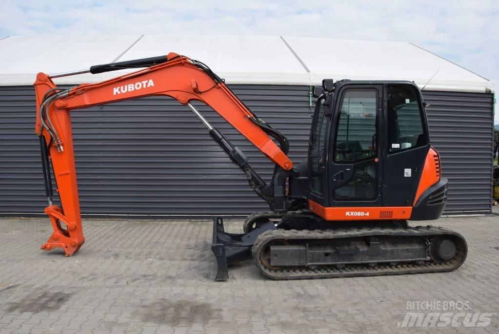 Kubota KX 080-4 Midikaivukoneet 7t - 12t