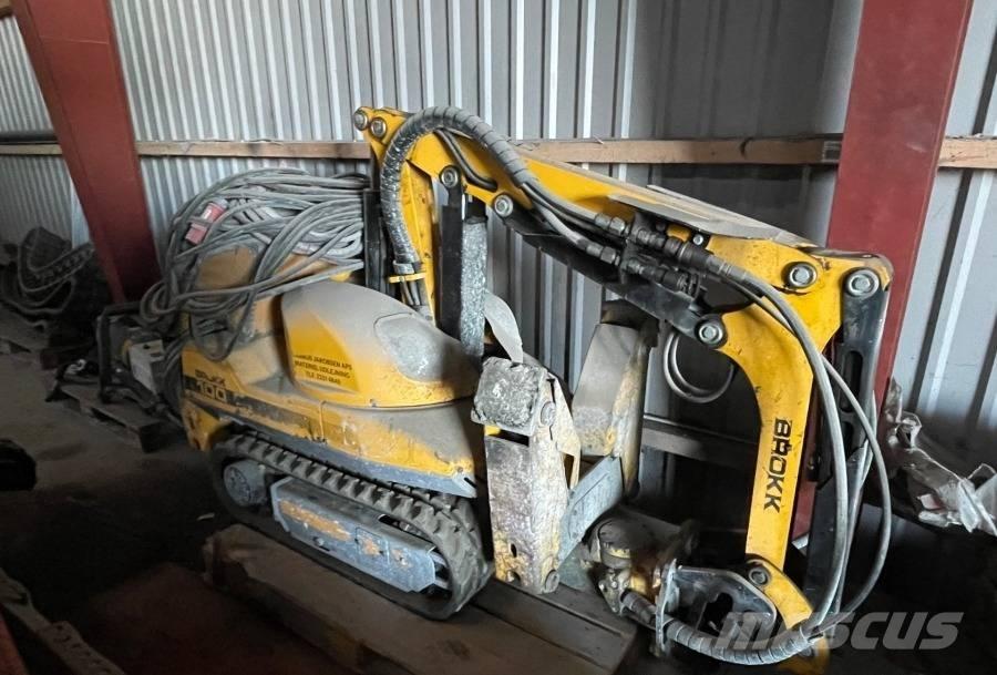 Brokk 100 Purkukoneet
