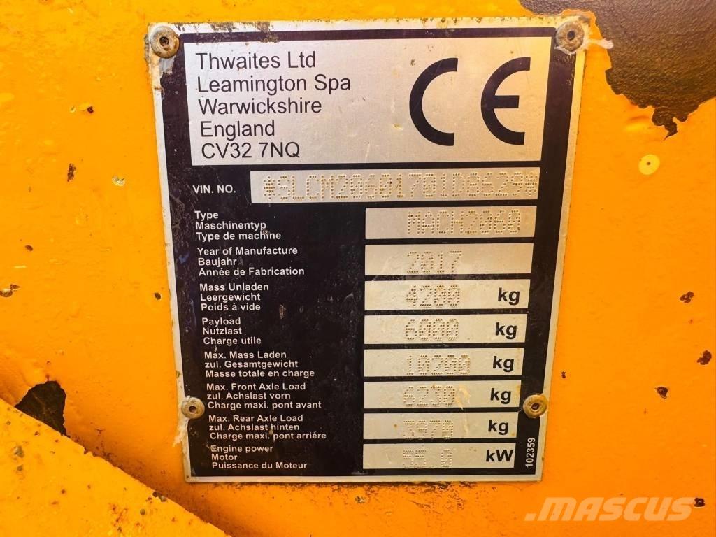 Thwaites 6T Minidumpperit