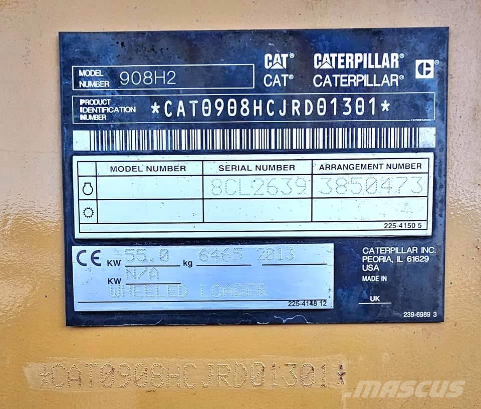 CAT 908 H 2 Pyöräkuormaajat