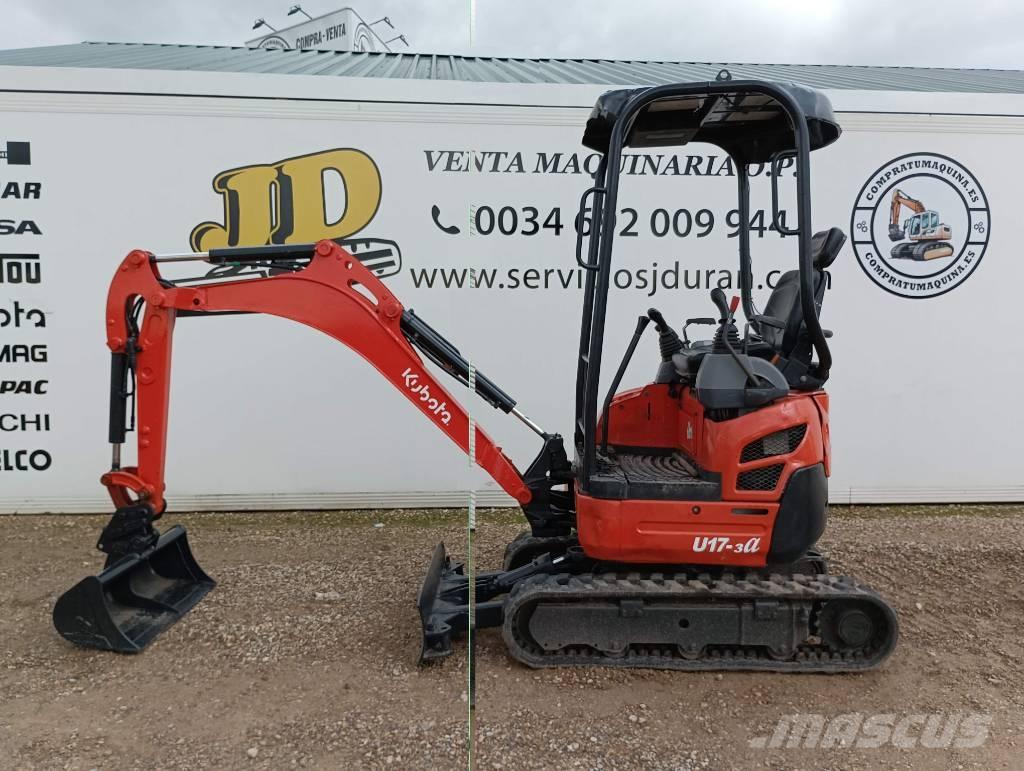 Kubota U 17-3A Minikaivukoneet < 7t