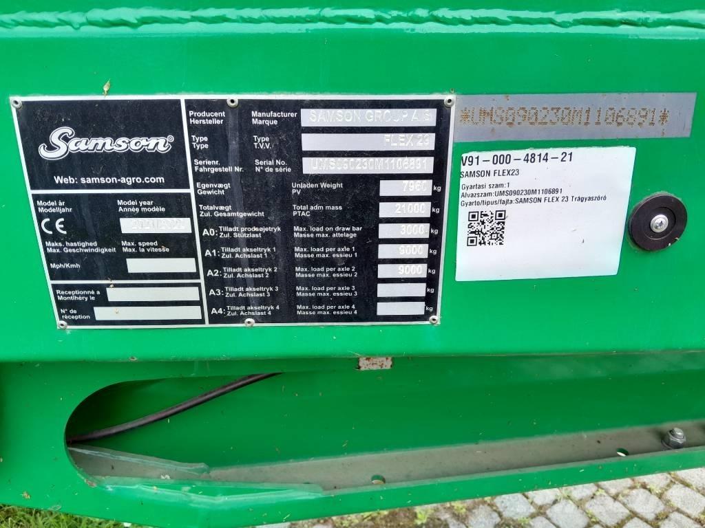 Samson Flex 23 Kuivalannan levittimet