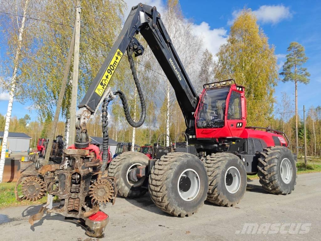 Komatsu 951 Harvesterit