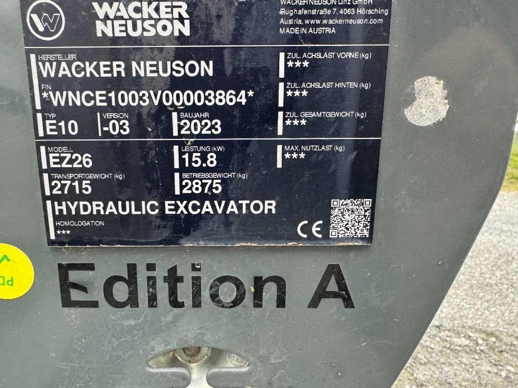 Wacker Neuson EZ26 Telakaivukoneet