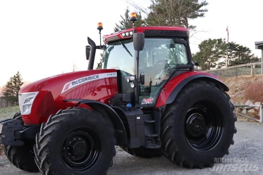 McCormick X 7.670 Traktorit