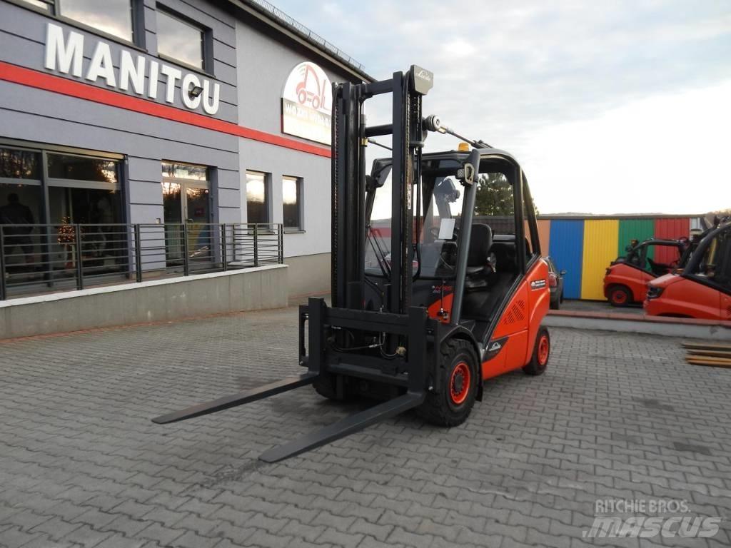 Linde H35T-02 Nestekaasutrukit