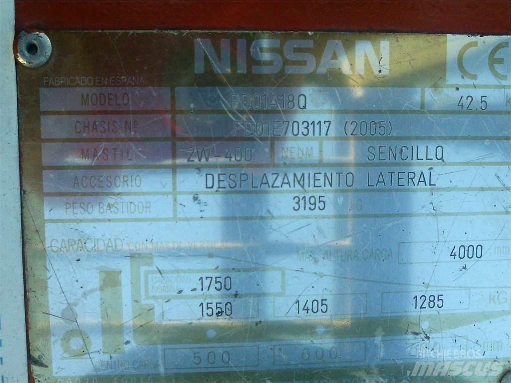 Nissan FD01A18Q Dieseltrukit