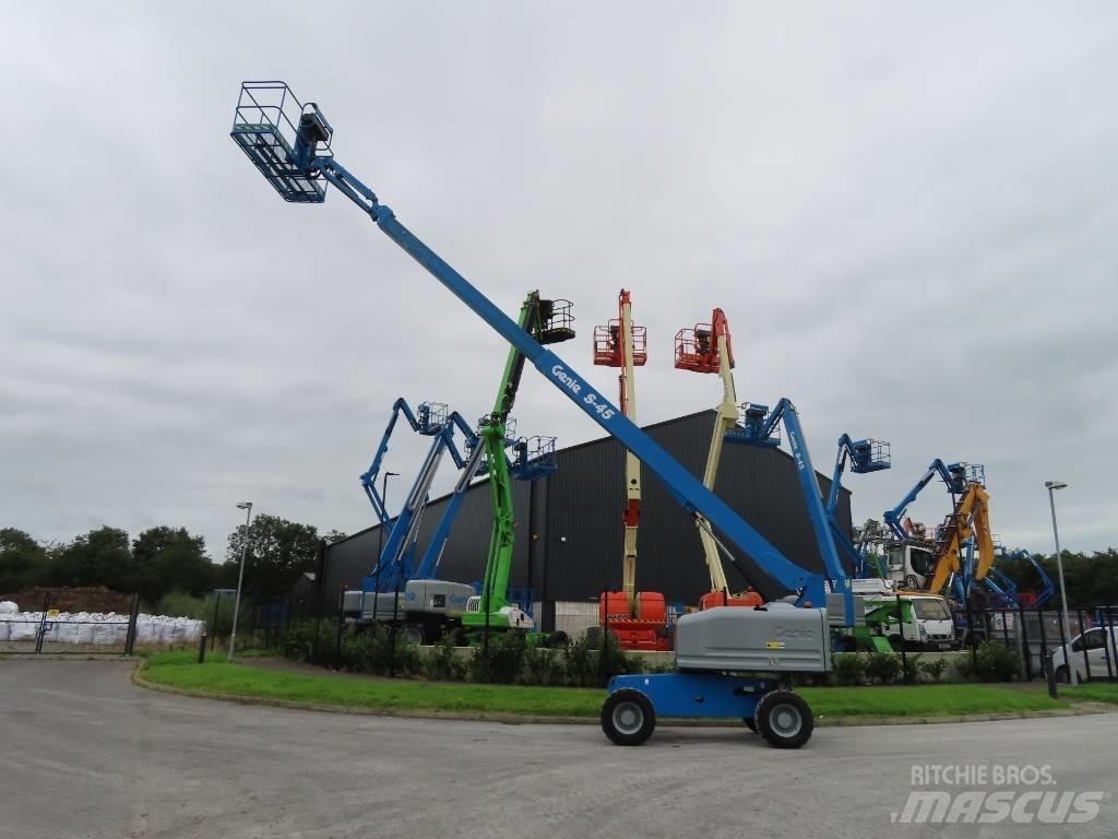 Genie S 45 Teleskooppipuominostimet