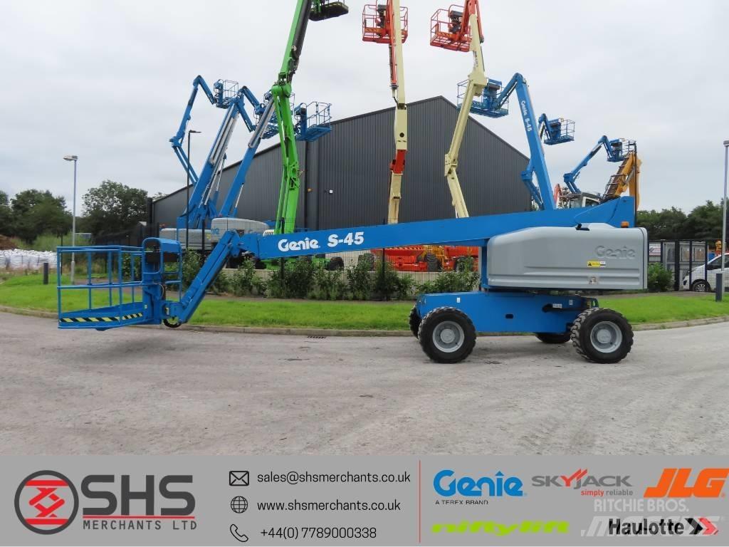 Genie S 45 Teleskooppipuominostimet