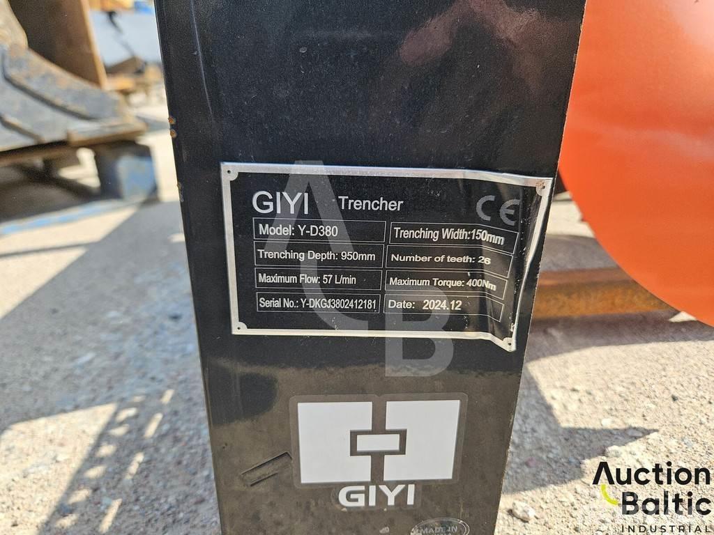  Giyi Y-D380 Ketjukaivurit