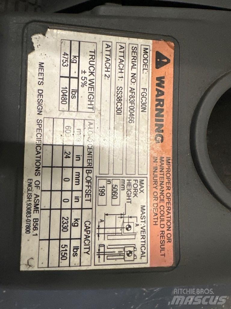 Mitsubishi FGC25N Muut haarukkatrukit