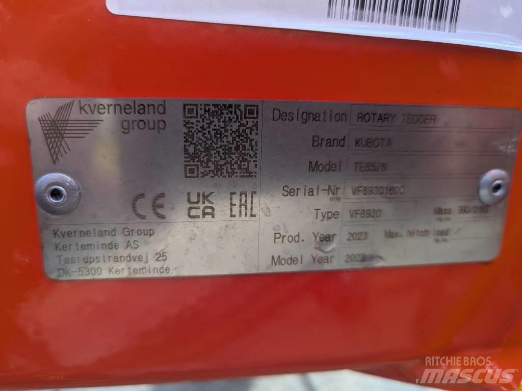 Kubota TE 6576 Heinä- ja tuorerehukoneiden tarvikkeet