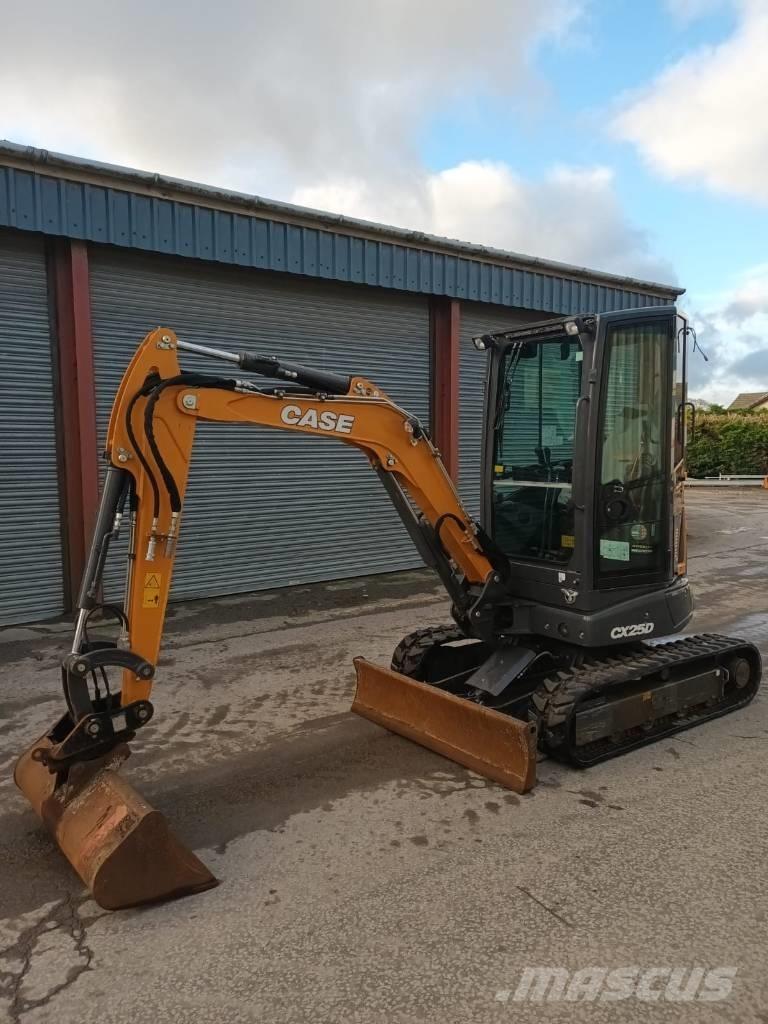 CASE CX 25 D Minikaivukoneet < 7t