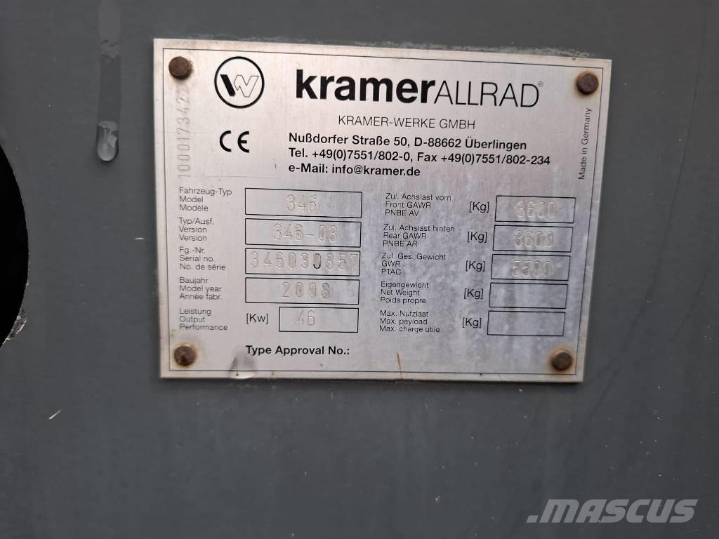 Kramer 750 Pyöräkuormaajat