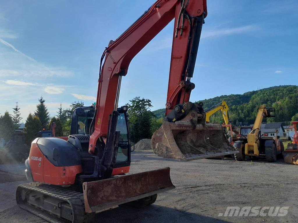 Kubota KX 080-4 Midikaivukoneet 7t - 12t