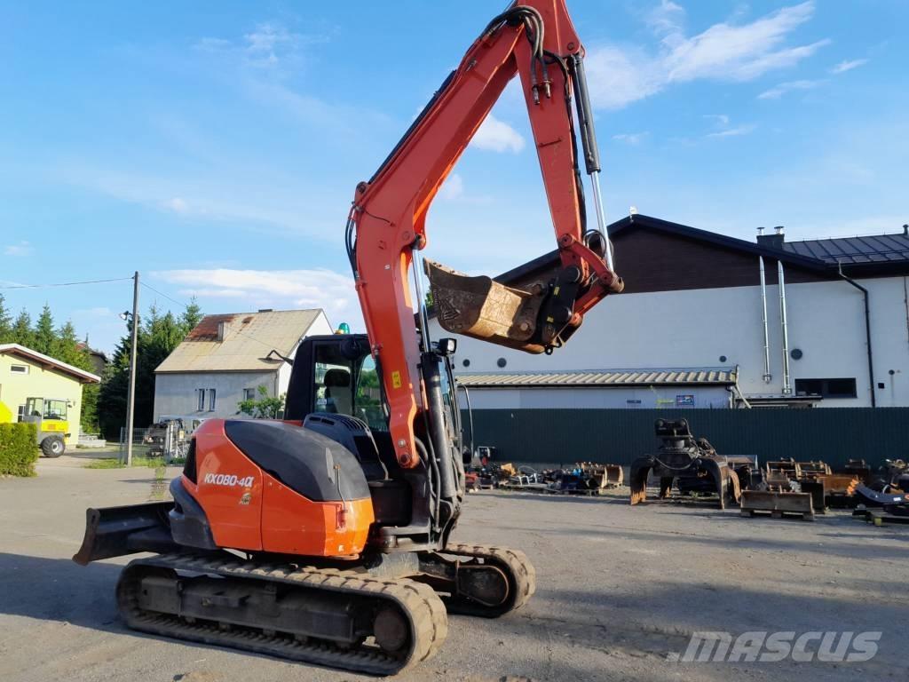 Kubota KX 080-4 Midikaivukoneet 7t - 12t