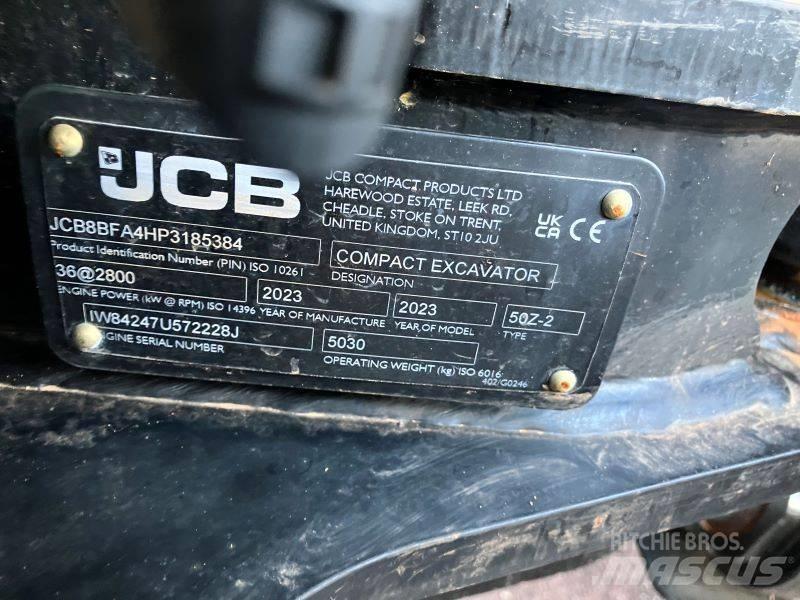 JCB 50 Z-2 Minikaivukoneet < 7t