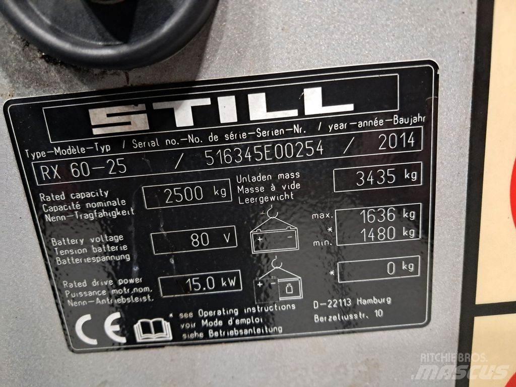 Still RX60-25 Sähkötrukit