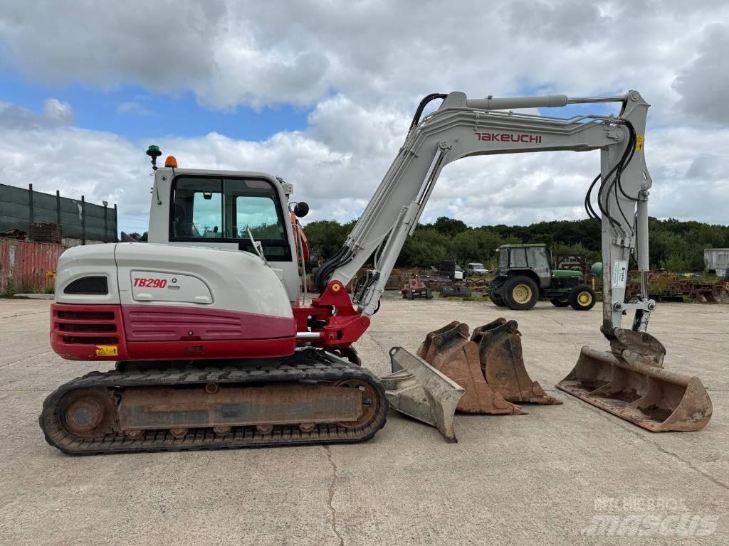 Takeuchi TB 290 Midikaivukoneet 7t - 12t