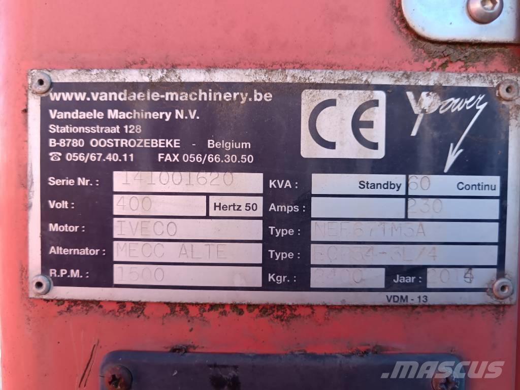 Himoinsa HFW 160 T5 Dieselgeneraattorit