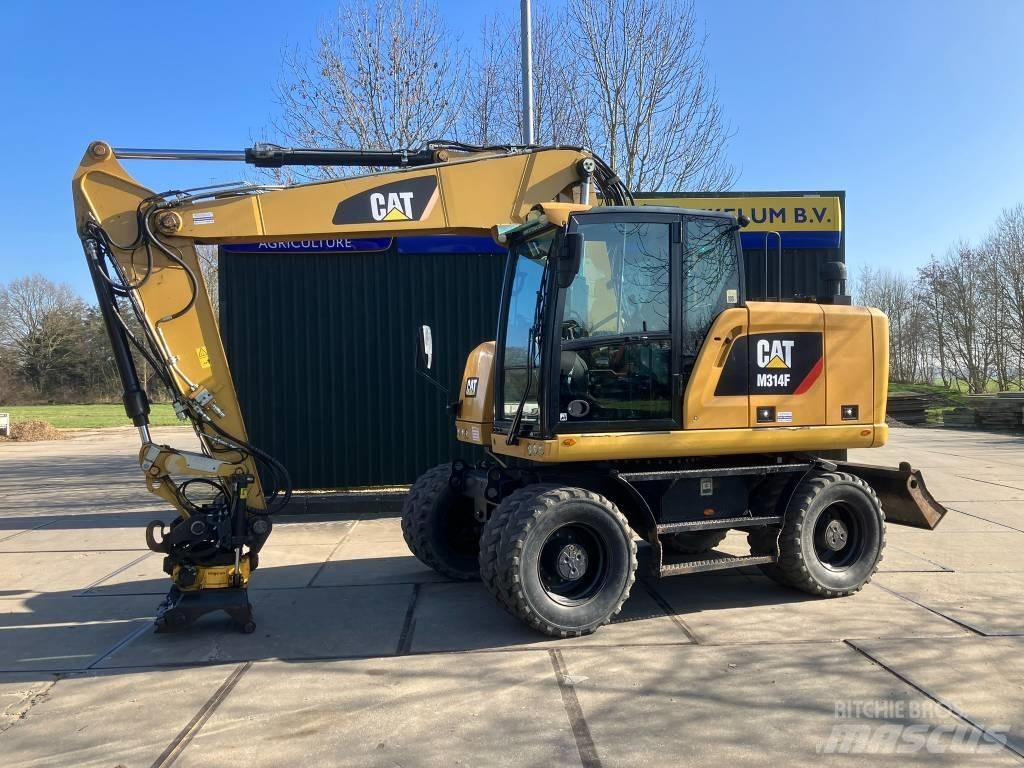 CAT M314F Pyöräkaivukoneet