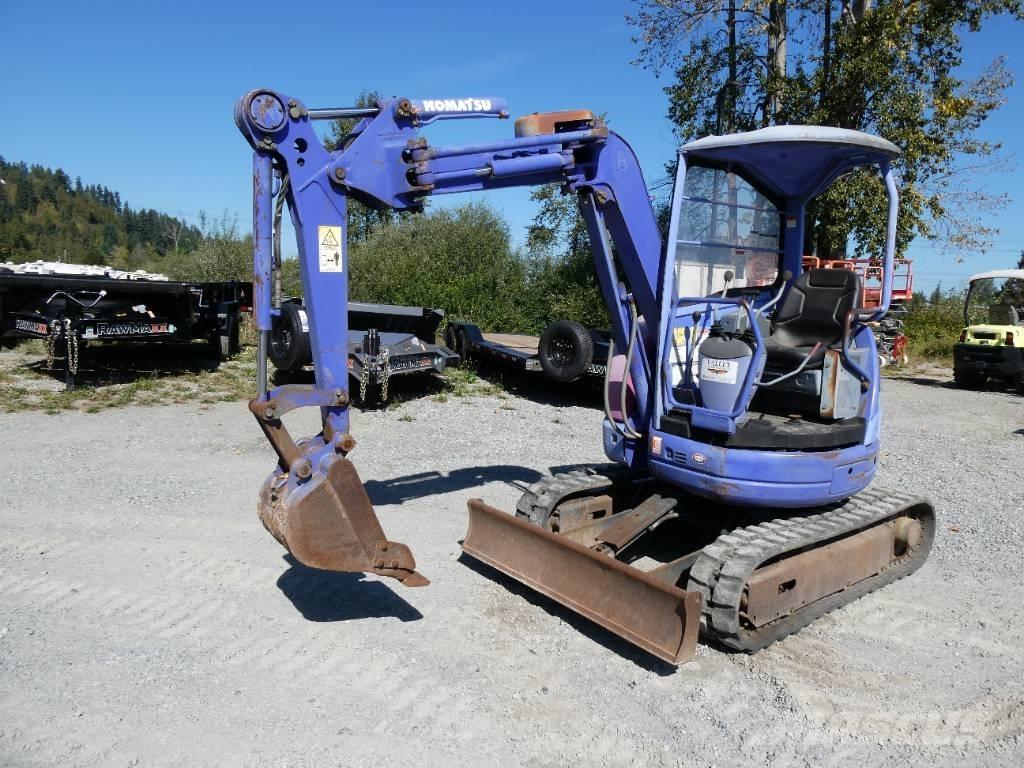 Komatsu PC20UU-3 Minikaivukoneet < 7t