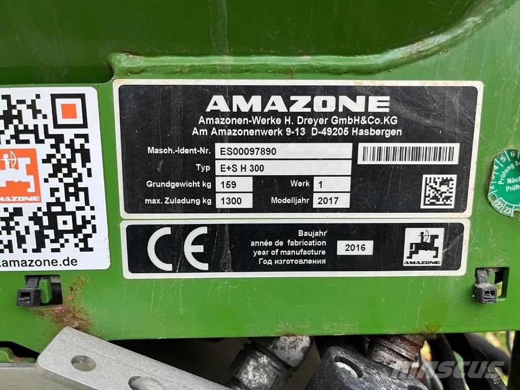 Amazone E+S H 300 Lannoitteenlevittimet