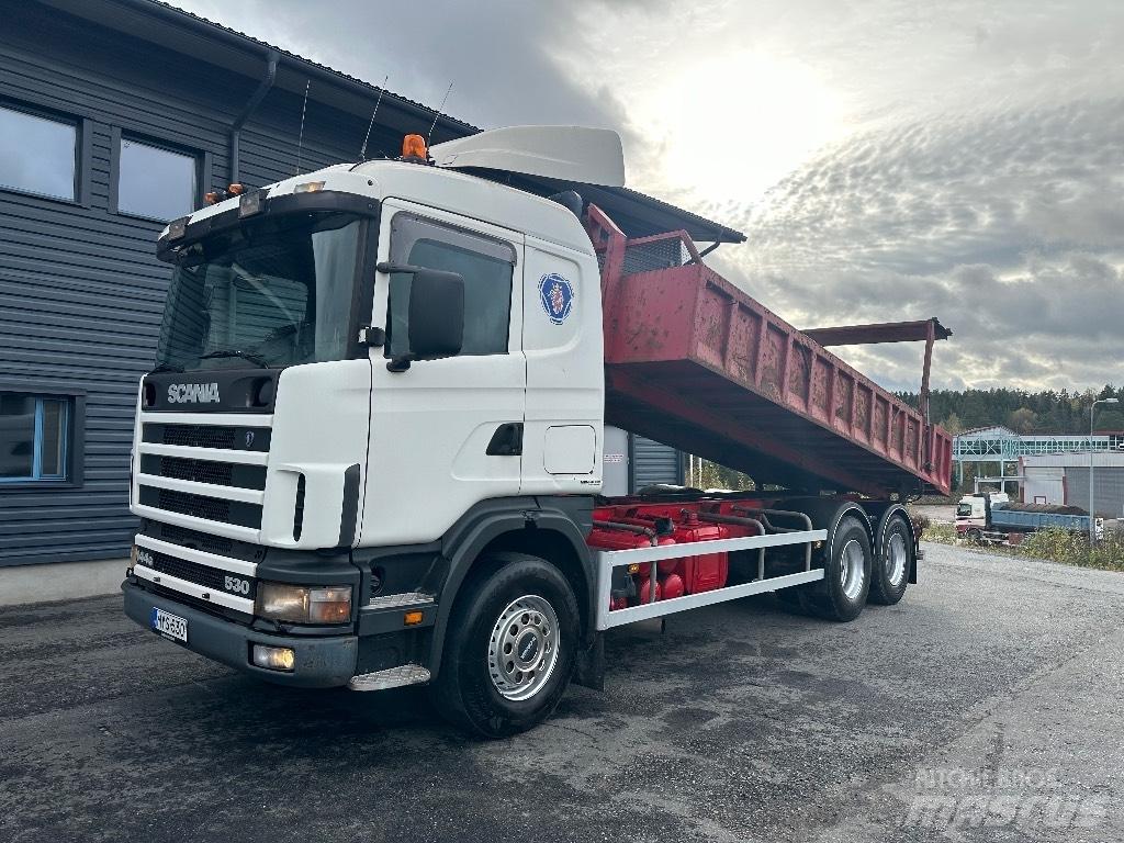 Scania R144 530 6X4 Sora- ja kippiautot