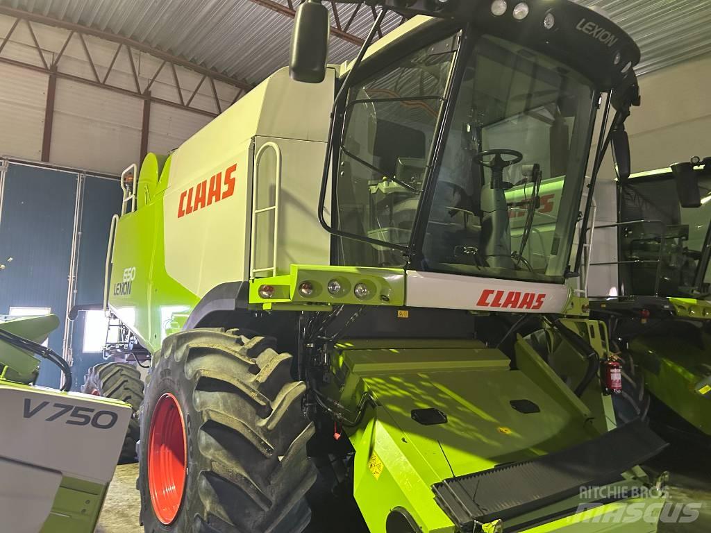 CLAAS Lexion 650 Leikkuupuimurit