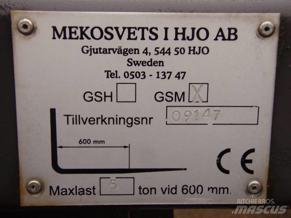  MSH Pallgaffel 5 Ton Trukkihaarukat