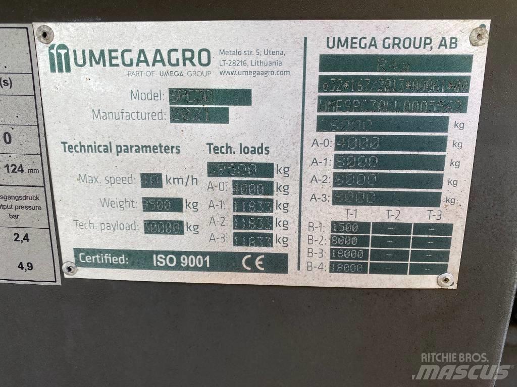 Umega SPC30 Kippiperävaunut