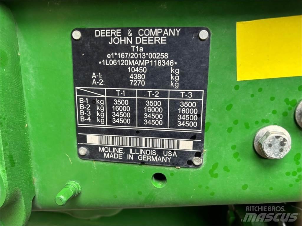 John Deere 6120M Traktorit