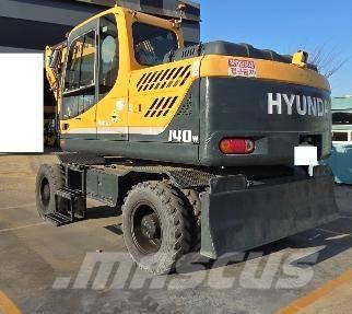 Hyundai Robex 140 W Pyöräkaivukoneet