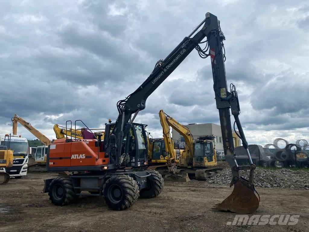 Atlas 150 W Pyöräkaivukoneet