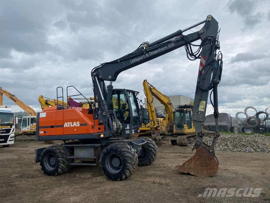 Atlas 150 W Pyöräkaivukoneet