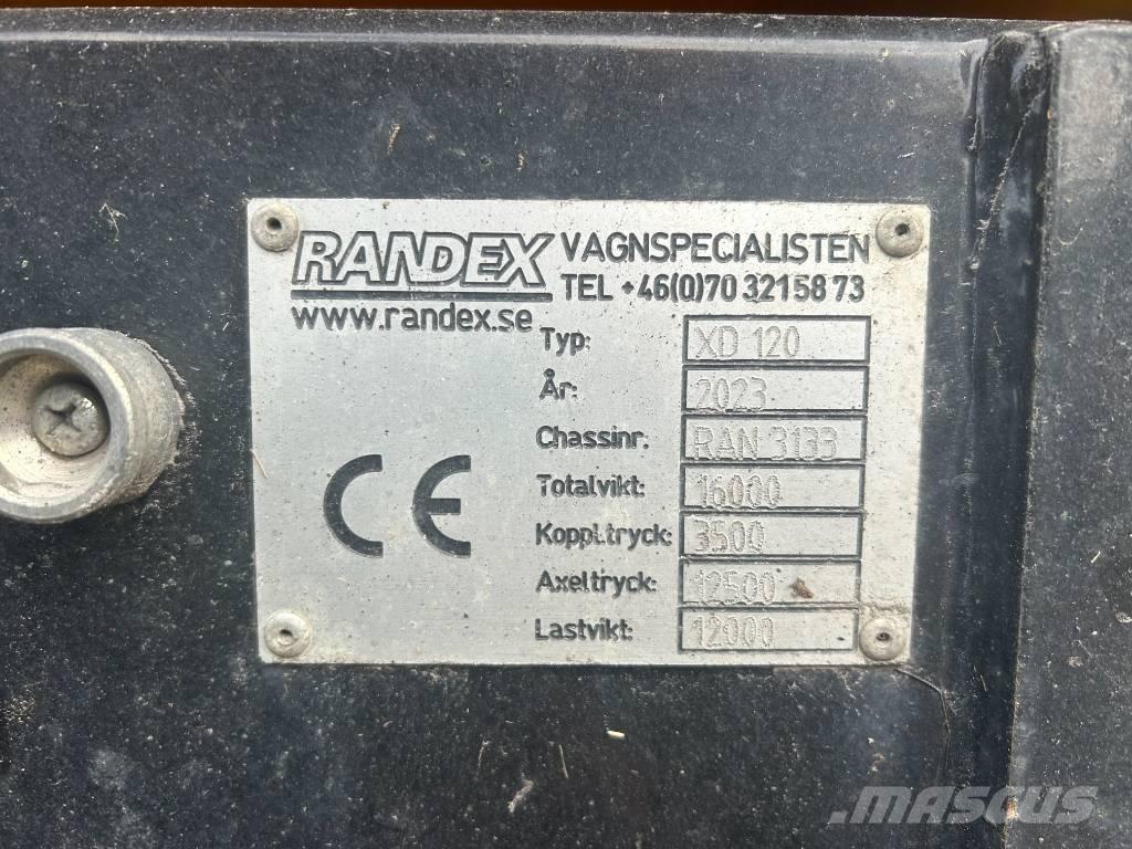 Randex XD 120 Kippiperävaunut