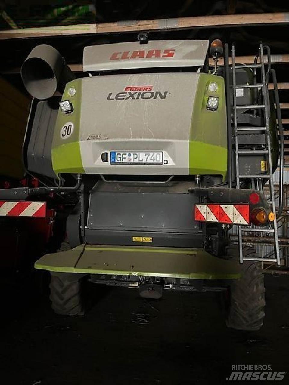 CLAAS lexion 740 Leikkuupuimurit