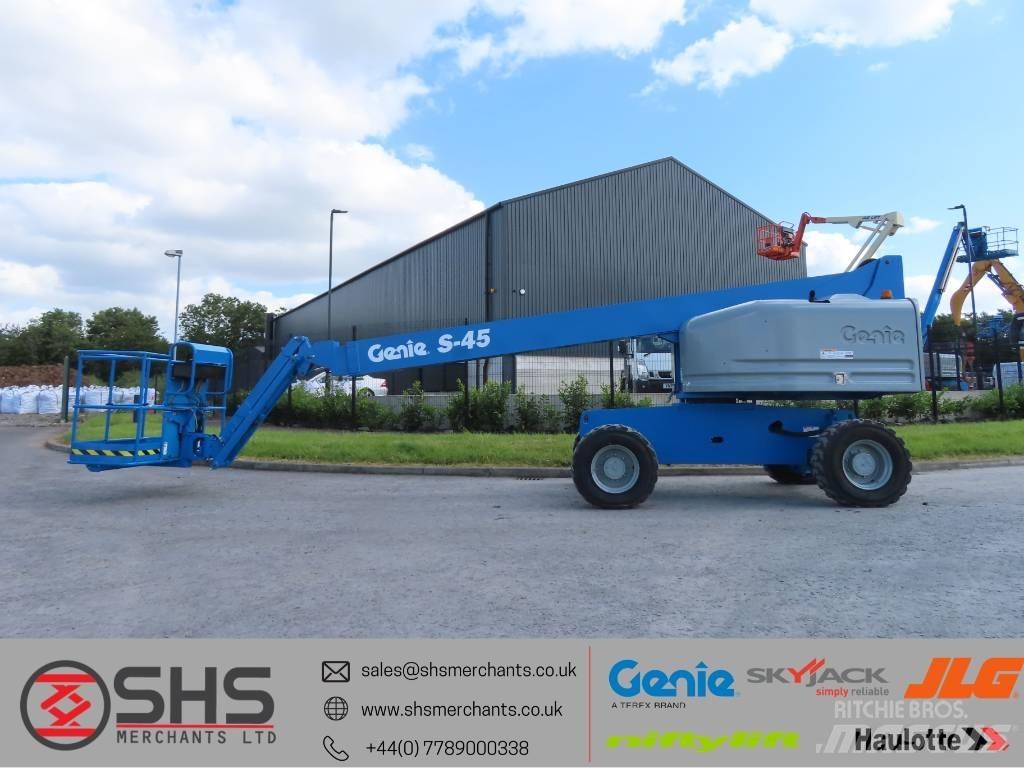 Genie S 45 Teleskooppipuominostimet