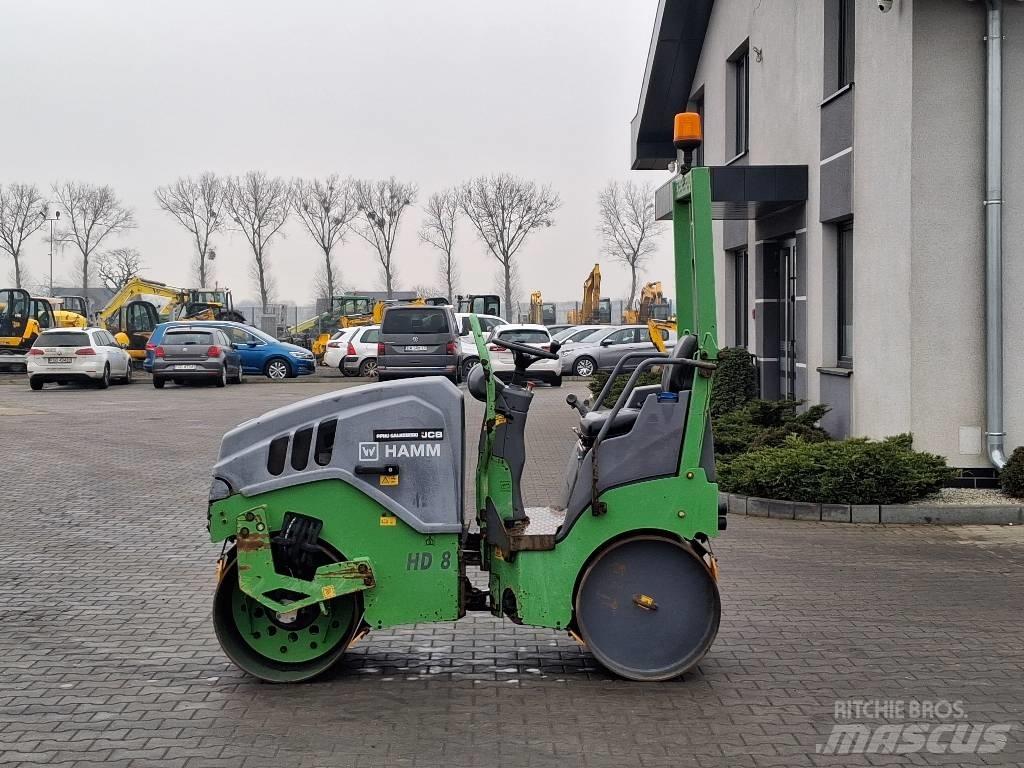 Hamm HD 8 VV Tandemjyrät