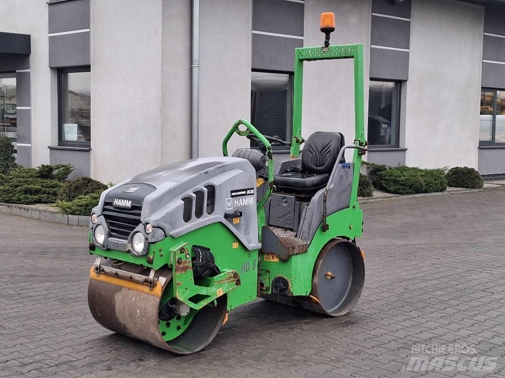 Hamm HD 8 VV Tandemjyrät