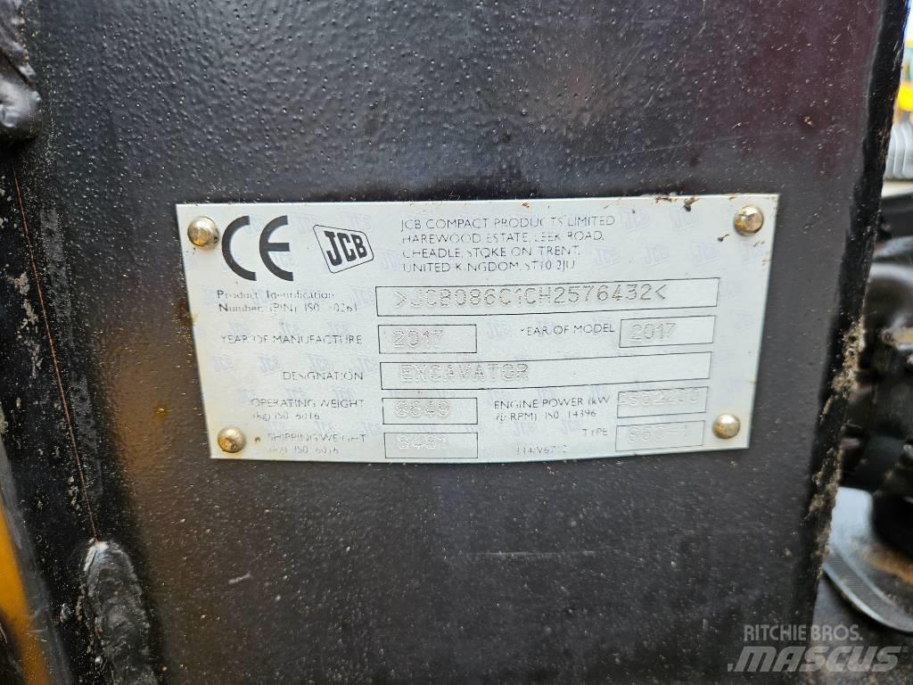 JCB 86 C-1 eco Midikaivukoneet 7t - 12t