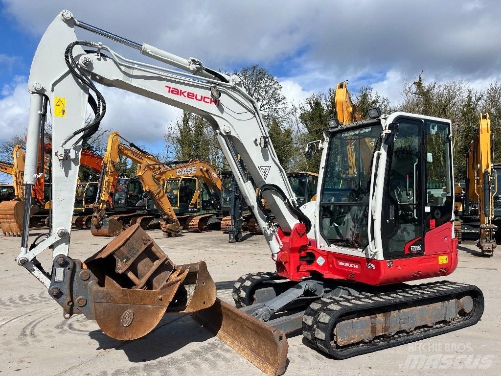 Takeuchi TB260 Minikaivukoneet < 7t
